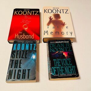 DEAN KOONTZ‎ bundle of four books.